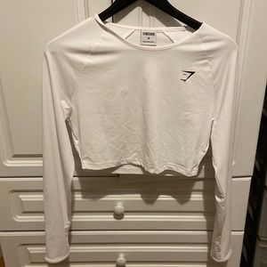 Gymshark training long sleeve cropped top